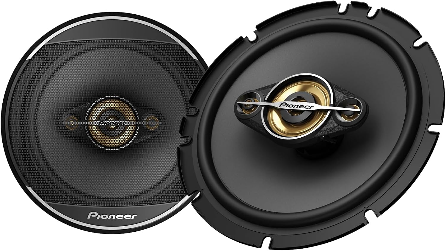 Pioneer A-Series Plus TS-A1681F 6.5" 4-Way Coaxial Car Speakers 350W Max