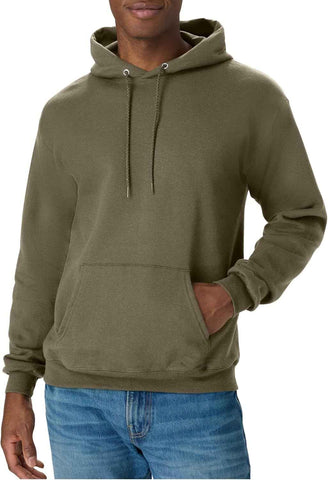 Hanes Men's Hoodie - EcoSmart Fleece Hooded Sweatshirt for Men & Women - Midweight Fleece - Big & Tall Available