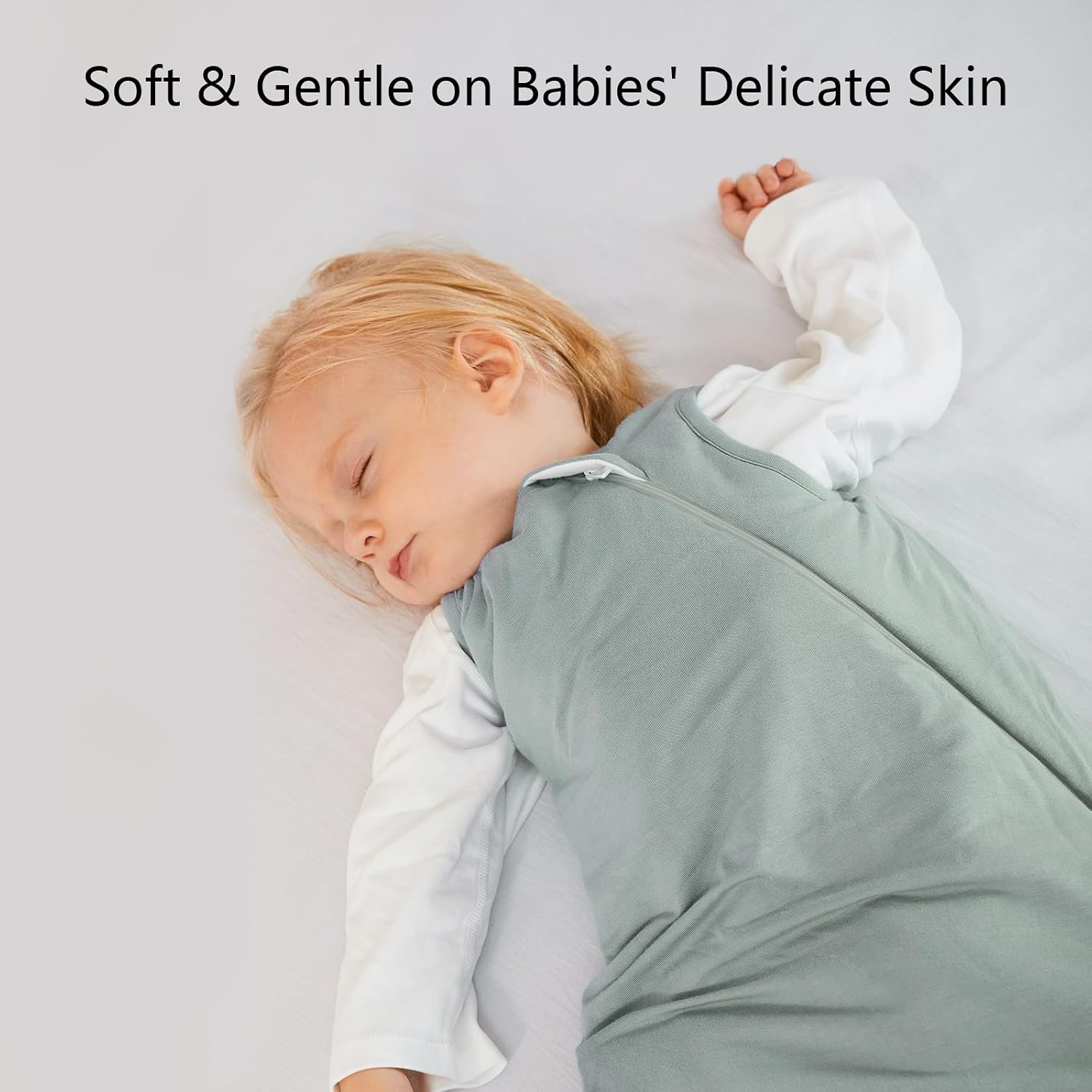 BubblePanda Rayon Made from Bamboo Sleep Sack 0-6 Months 1.0 Tog Newborn