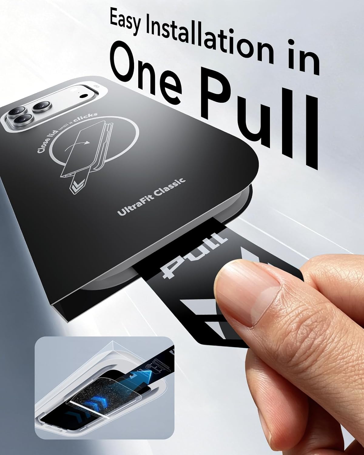 ESR 3 Pack for iPhone 17 Pro Max Screen Protector, Classic