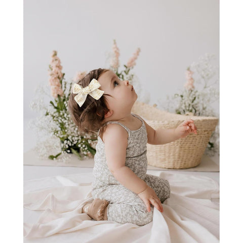 Niceye 24 Pack Baby Hair Bows for Girls, Toddler Hair Clips in Paris