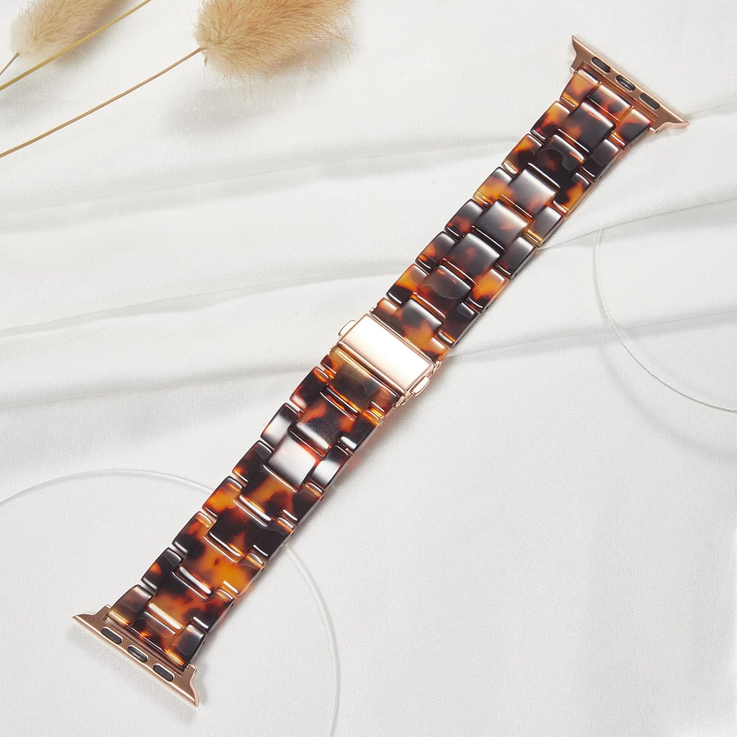 HOPO Resin Bands Compatible With Apple Watch Band iWatch Band For Women Men