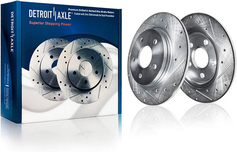 Detroit Axle - Rear Brake Kit for 06-10 Ford Explorer Sport Trac