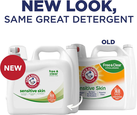 ARM & HAMMER Sensitive Skin Free & Clear Liquid Laundry Detergent