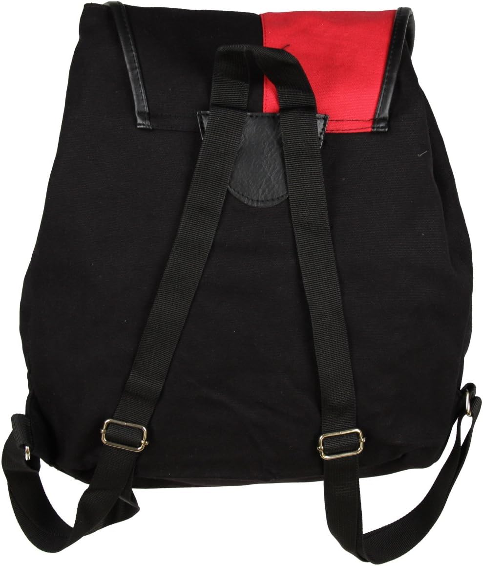 DC Comics Harley Quinn Knapsack Backpack 14 X 17 inches