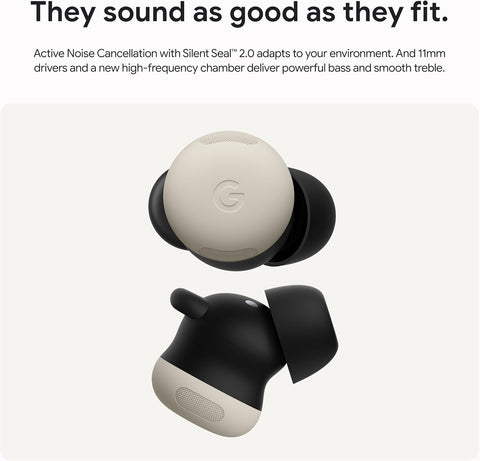 Google Pixel Buds Pro 2 - Wireless Bluetooth Earbuds - Hazel