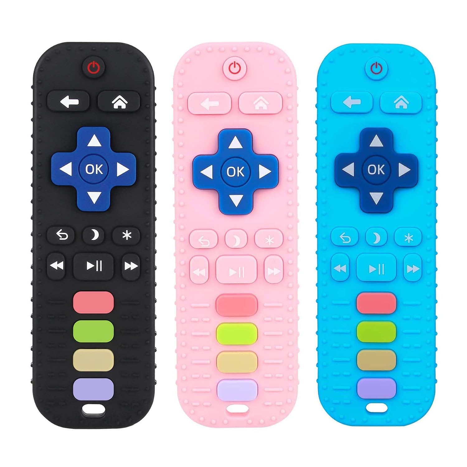 Chuya Baby Teething Toys for Babies 3-6-12-24 Months