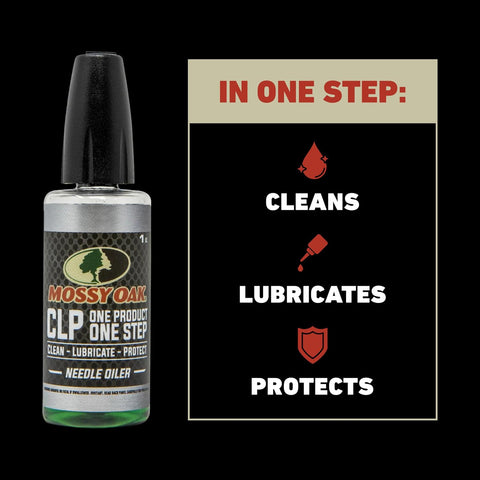 Mossy Oak CLP Gun Cleaning Oil | All-in-One Cleaner, Lubricant & Protectant | One-Step Gun Oil CLENZOIL