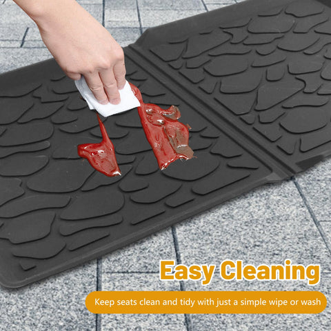 mumisuto All Weather Mat Wagon W4 Accessory, Compatible with Wonderfold Wagon W4 Made from TPE to Protect Wagon from Sand, Dirt, and Water(W2)