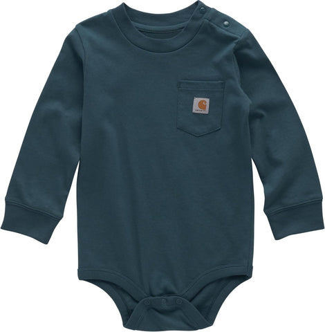 Carhartt Unisex Baby Long-Sleeve Bodysuit