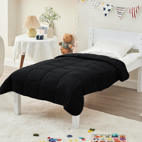 yescool Weighted Throw Blanket 5lbs, 36" x 48", Black