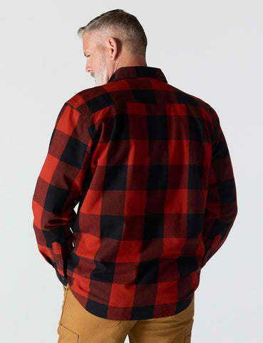 Carhartt Men's Hubbard Loose Ls Plaid Shirt