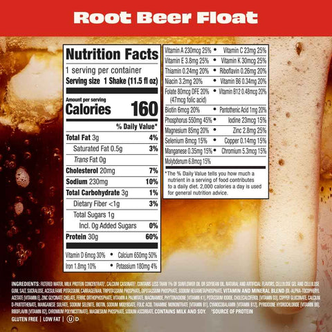 Premier Protein LIMITED EDITION 30g Shake, Root Beer Float, 12 Pack