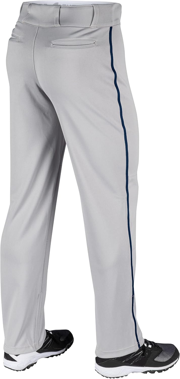 CHAMPRO Boys Triple Crown Open-Bottom Baseball Pants with Braid