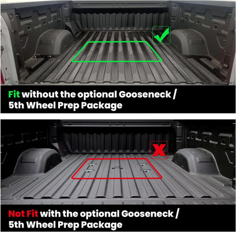 LASFIT Truck Bed Mat for Chevy Silverado/GMC Sierra 2500HD 3500HD 2020-2026