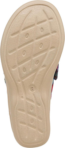 BZees Women's Smile Wedge Sandal