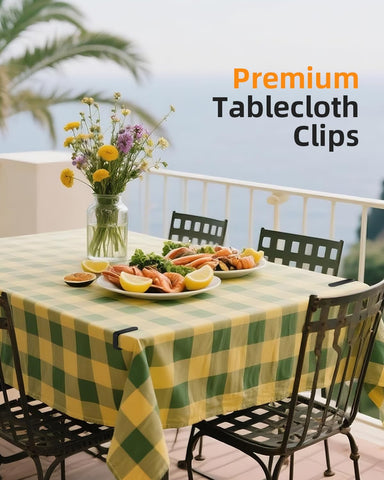 36 Pack Tablecloth Clips, Table Cloth Cover Clamps, Black