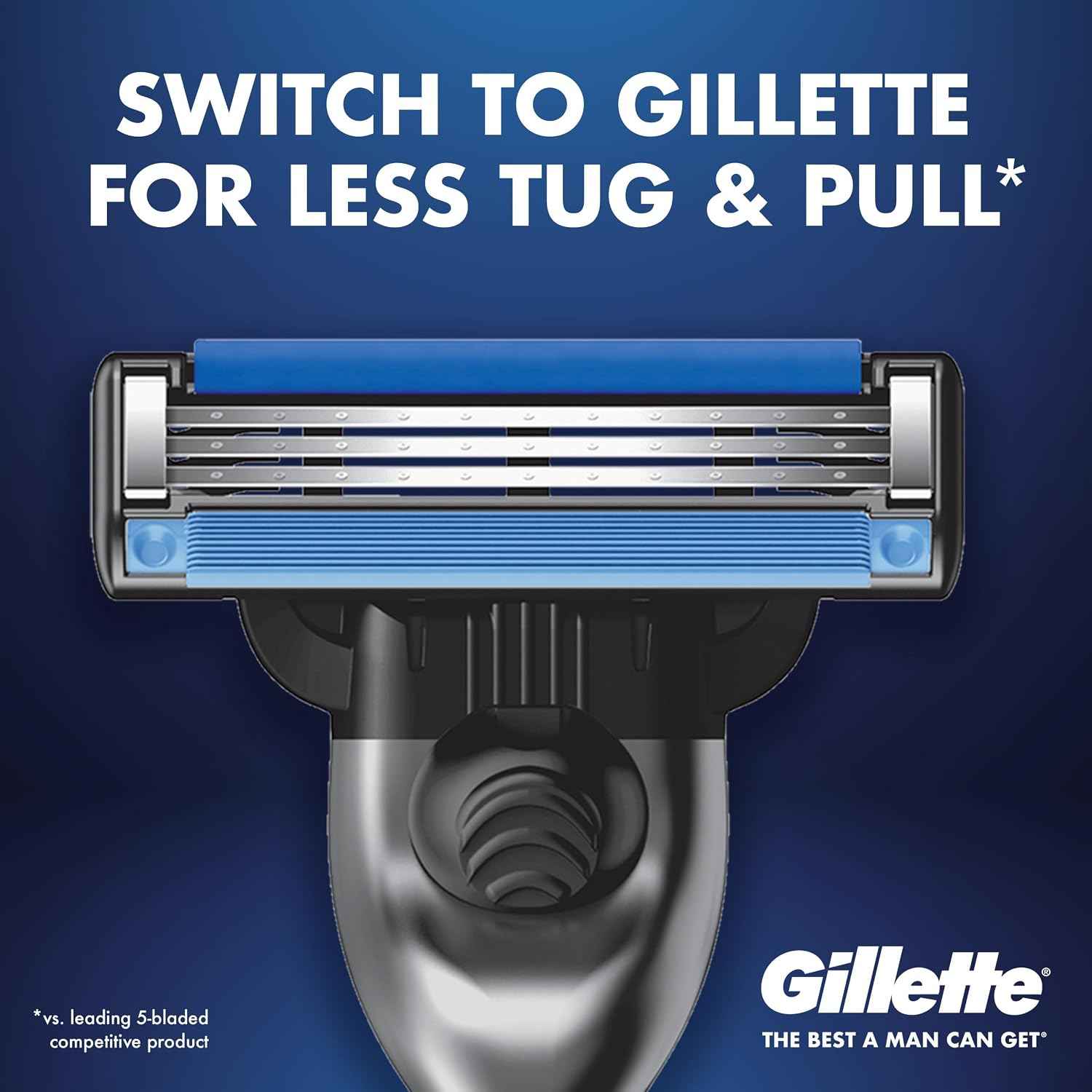 Gillette Mach3 Shaving Razor for Men, Razor Handle, 12 Blade Refills