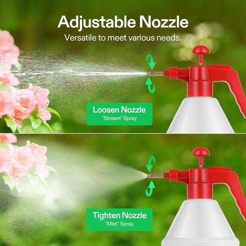VIVOSUN 27oz Pump Sprayer, Handheld Garden Water Sprayer Bottle (Pack of 2)