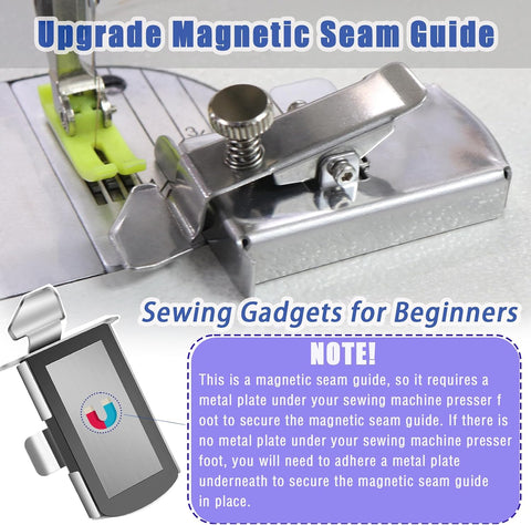 Magnetic Seam Guide for Sewing Machine Universal Sewing Supplies Parts