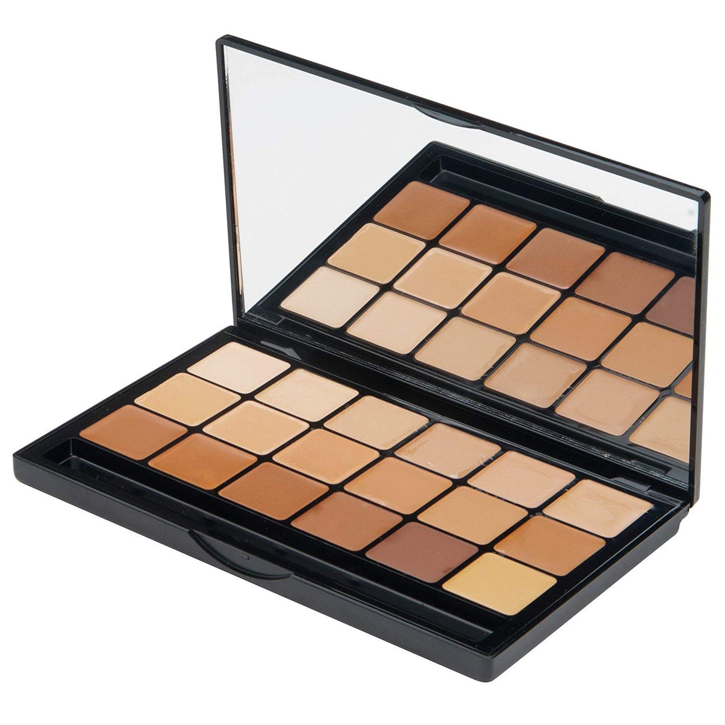 Graftobian HD Glamour Creme Foundation Warm Super Palette - 18 High Definition Warm Undertone Cream Shades