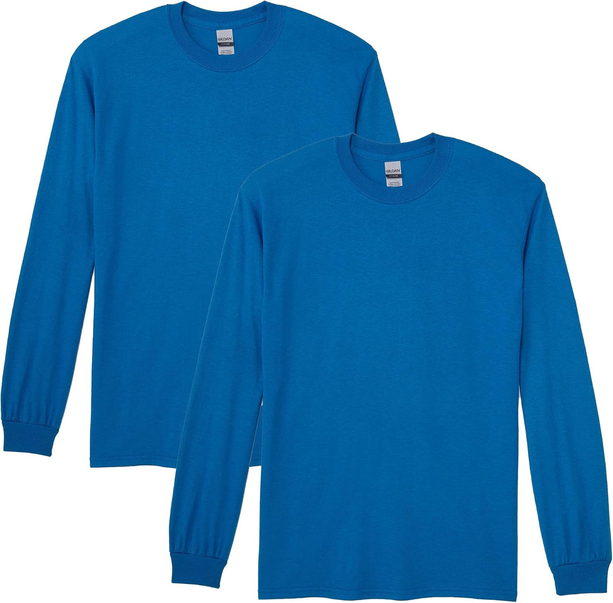 Gildan Adult DryBlend Long Sleeve T-Shirt, Style G8400, 2-Pack