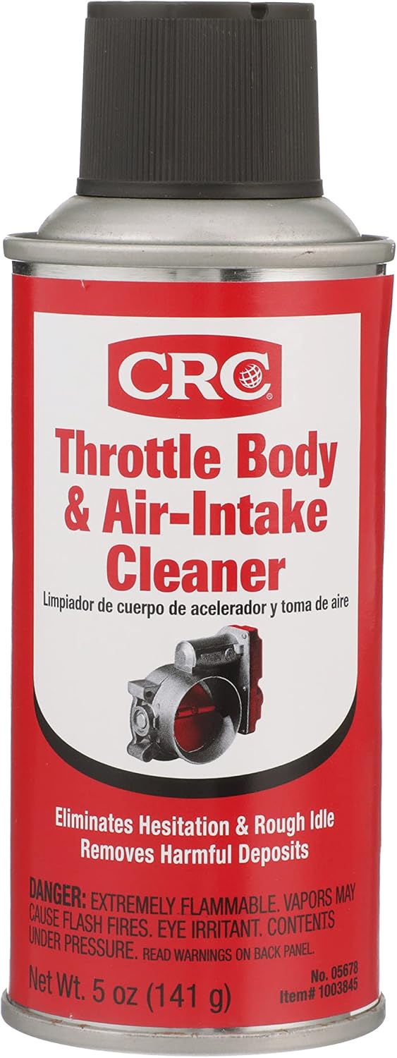 CRC Throttle Body and Air Intake Cleaner for Gasoline Engines - 5 oz