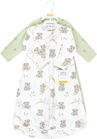 Hudson Baby Unisex Baby Cotton Long-Sleeve Wearable Sleeping Bag, Sack, Blanket