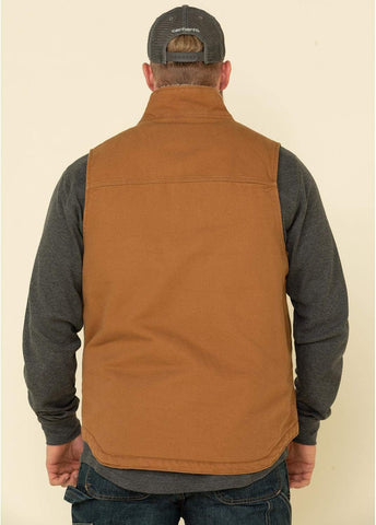 Carhartt Men's Washed Duck Mock-Neck Vest