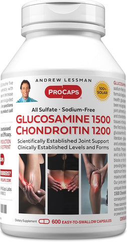 ANDREW LESSMAN Glucosamine 1500 Chondroitin 1200-600 Capsules