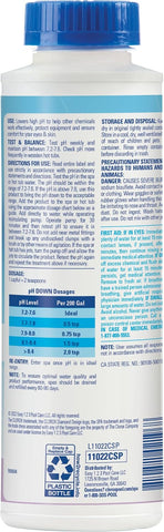 Clorox® Pool&Spa™ Spa pH Down, Lowers pH in Spa Water, Safe for All Spa Types, 22 ounce (Pack of 1)