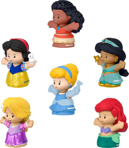 Fisher-Price Little People Disney Princess, 6 Figures Ages 18+ Months