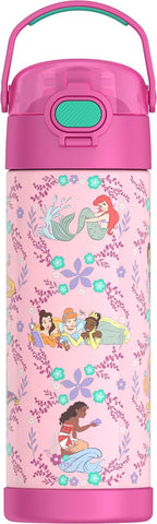 THERMOS FUNTAINER Water Bottle with Spout, 16oz, Princess