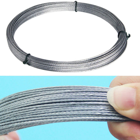 Picture Hanging Wire #2 100-Feet Braided Picture Wire Heavy for Photo Frame Picture,Artwork,Mirror Hanging,Supports up to 30lbs