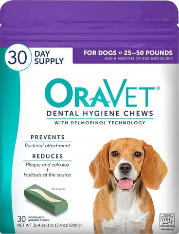 OraVet Dental Hygiene Chews for Dogs