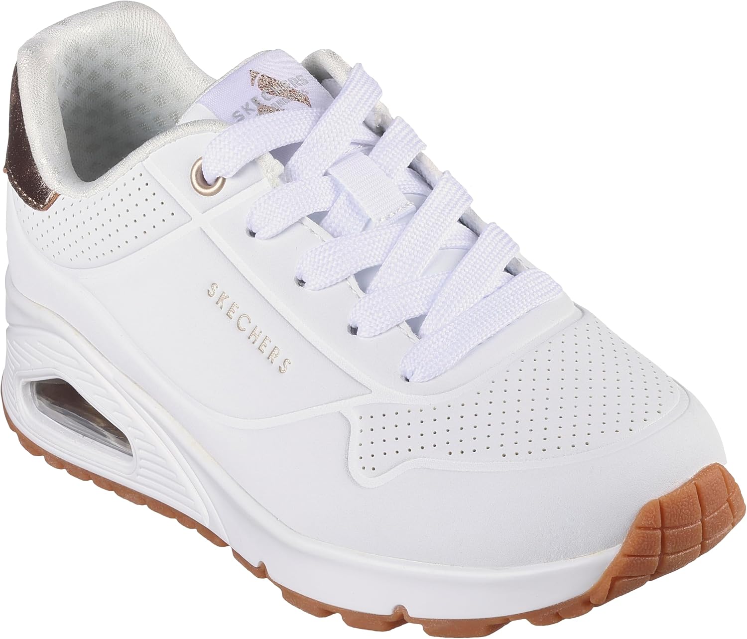 Skechers Girls' UNO Gen1 Shimmer Away