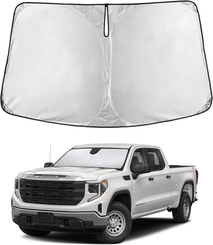 EcoNour Windshield Sunshade for Chevy Silverado/GMC Sierra 2019-2026