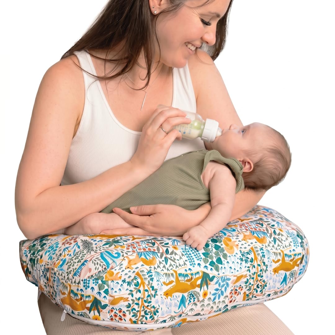 Boppy Nursing Pillow, Safe Ergonomic Breastfeeding & Baby Feeding Support