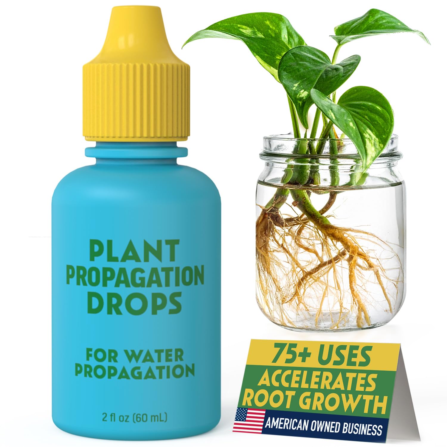 Plant Propagation Rooting Drops - Liquid Root Growth Hormone for Cuttings