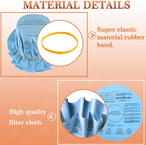 6Pack Reusable Wet/Dry Filter VF2002 90107 For Most Vacuum Cleaner