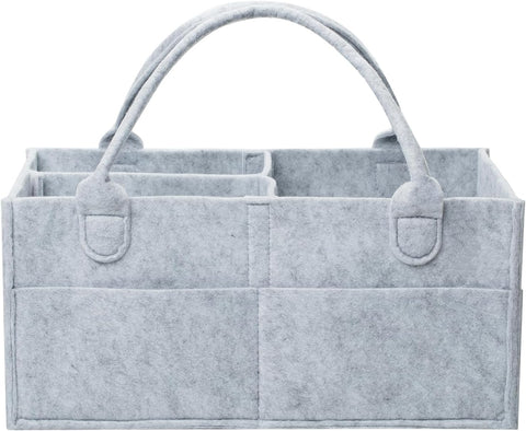 Mr. Pen- Baby Diaper Caddy Organizer, Gray, Large