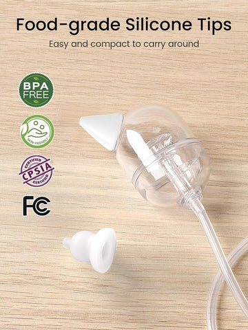 GROWNSY Electric Nasal Aspirator, 9 Suction Levels for Baby, Green