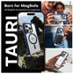 TAURI 5 in 1 Magnetic for iPhone 15 Pro Case, [Designed for Magsafe] with 2X Screen Protector + 2X Camera Lens Protector, [Military Grade Drop Protection] Case for iPhone 15 Pro - Blue