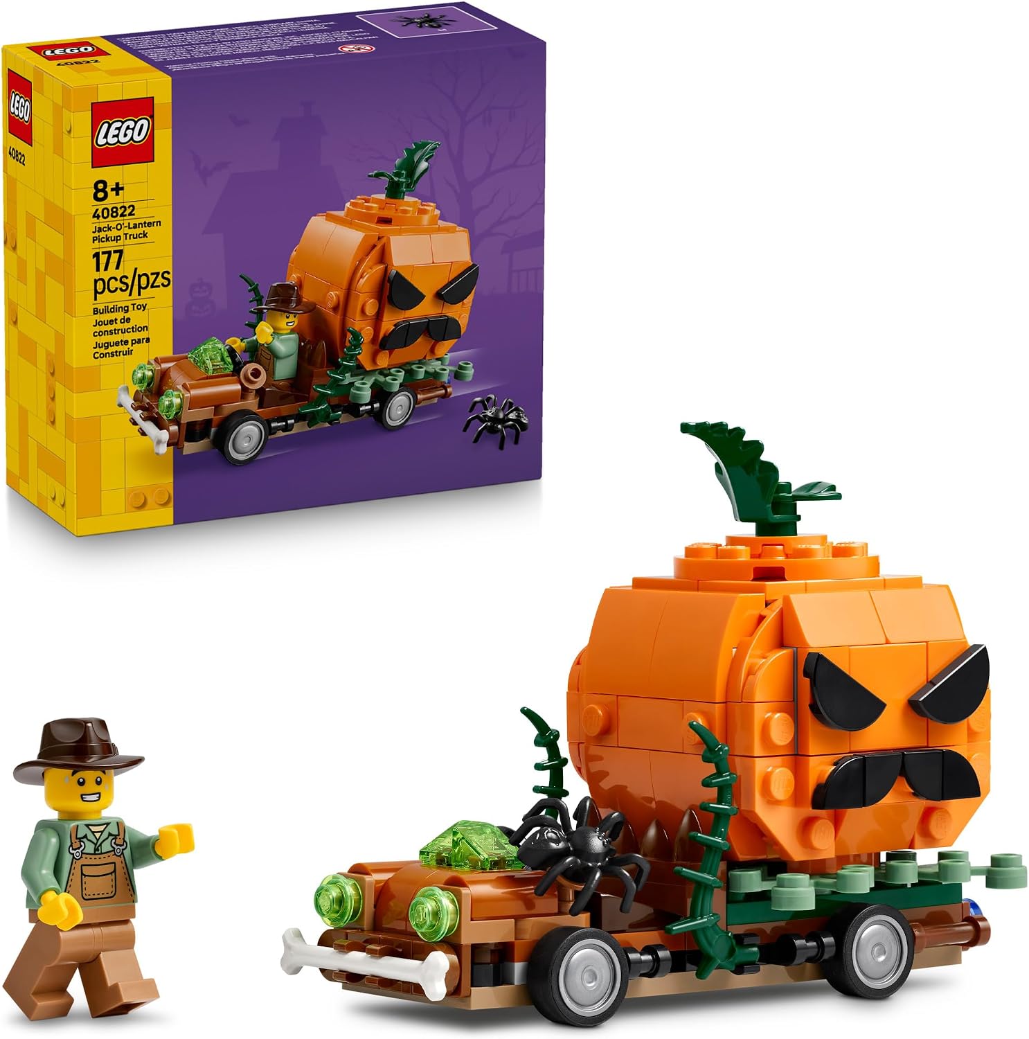 LEGO Jack-O'-Lantern Pickup Truck 40822