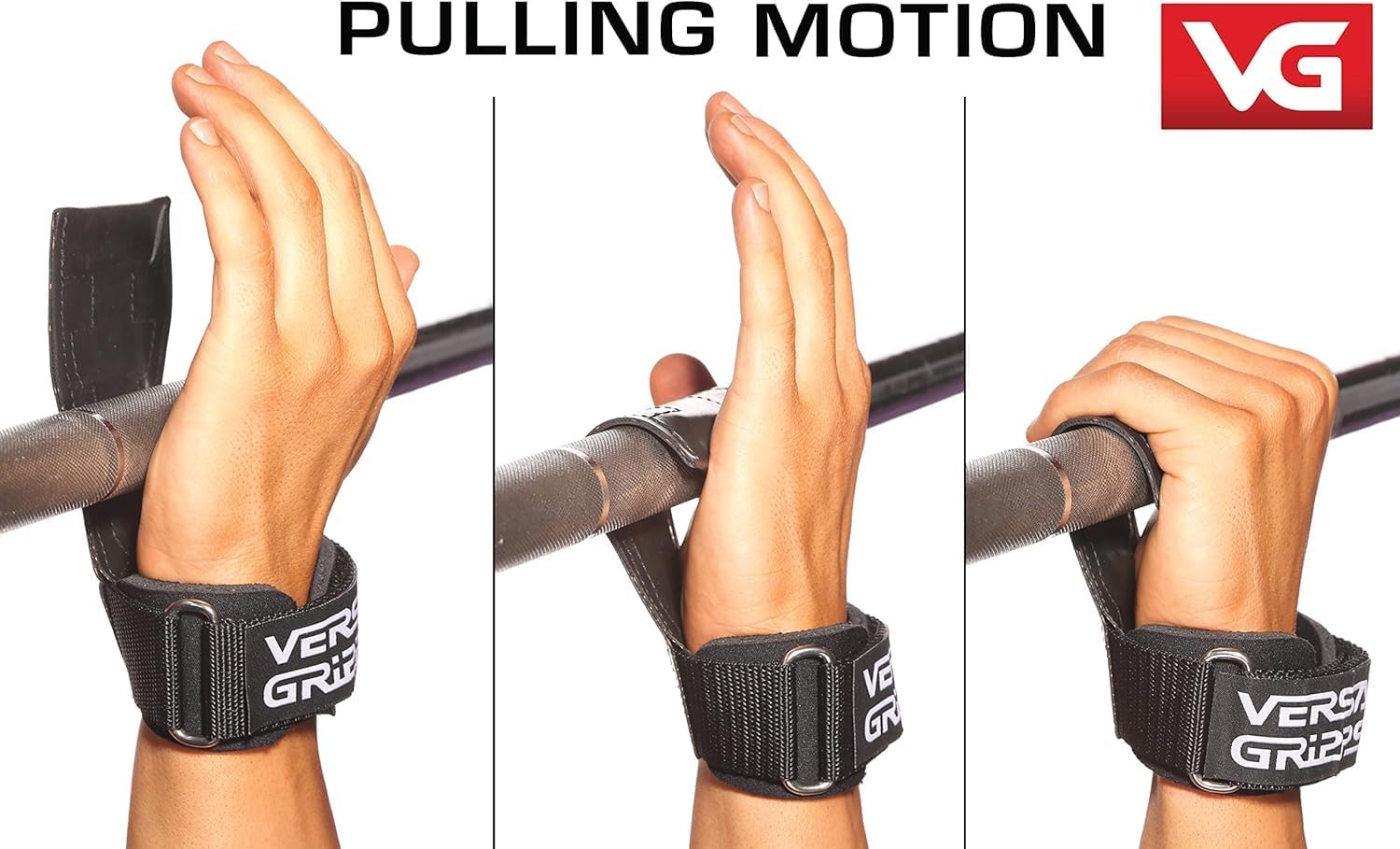 Versa Gripps® PRO Wrist Straps, Train Better