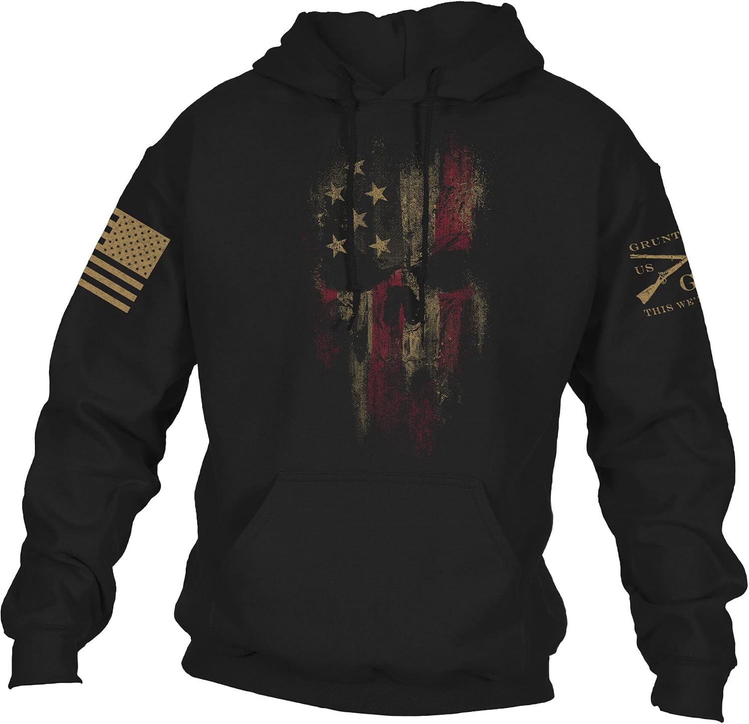 Grunt Style American Reaper 2.0 Men's Graphic Hoodie
