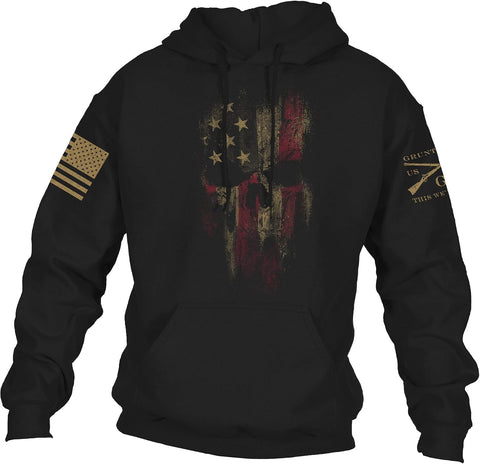 Grunt Style American Reaper 2.0 Men's Graphic Hoodie