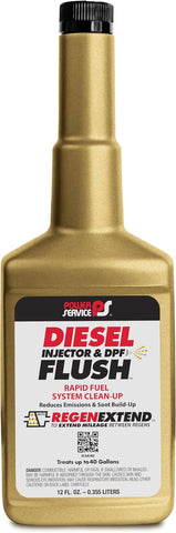 Power Service Diesel Injector & DPF Flush - 12 Ounce (Pack of 9)