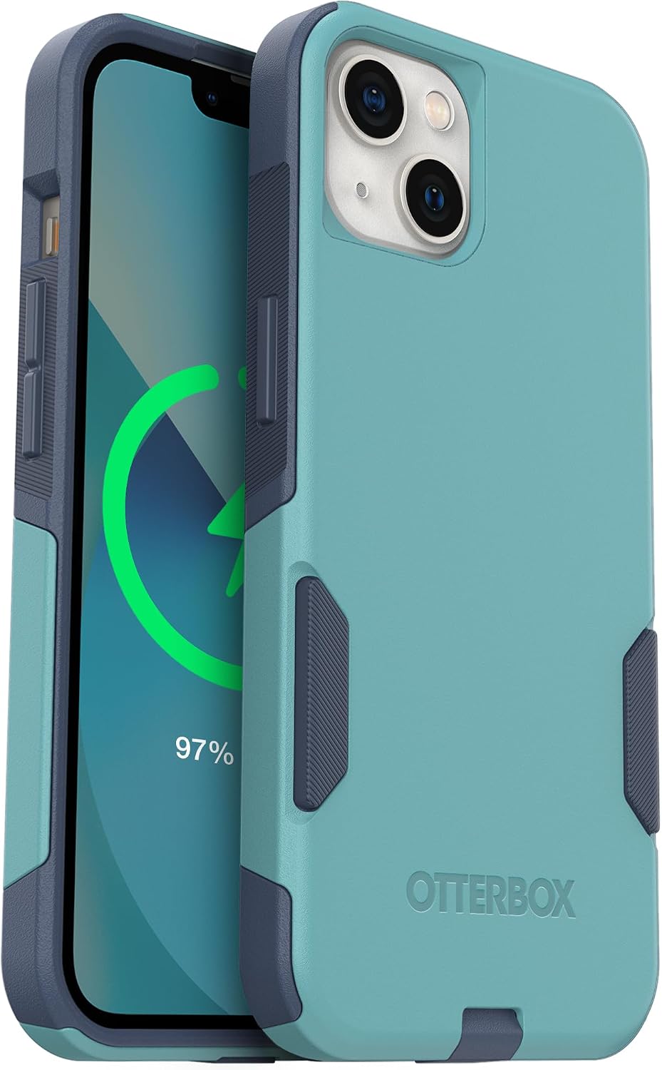 OtterBox iPhone 13 – Commuter Series Slim Case - Teal & Blue