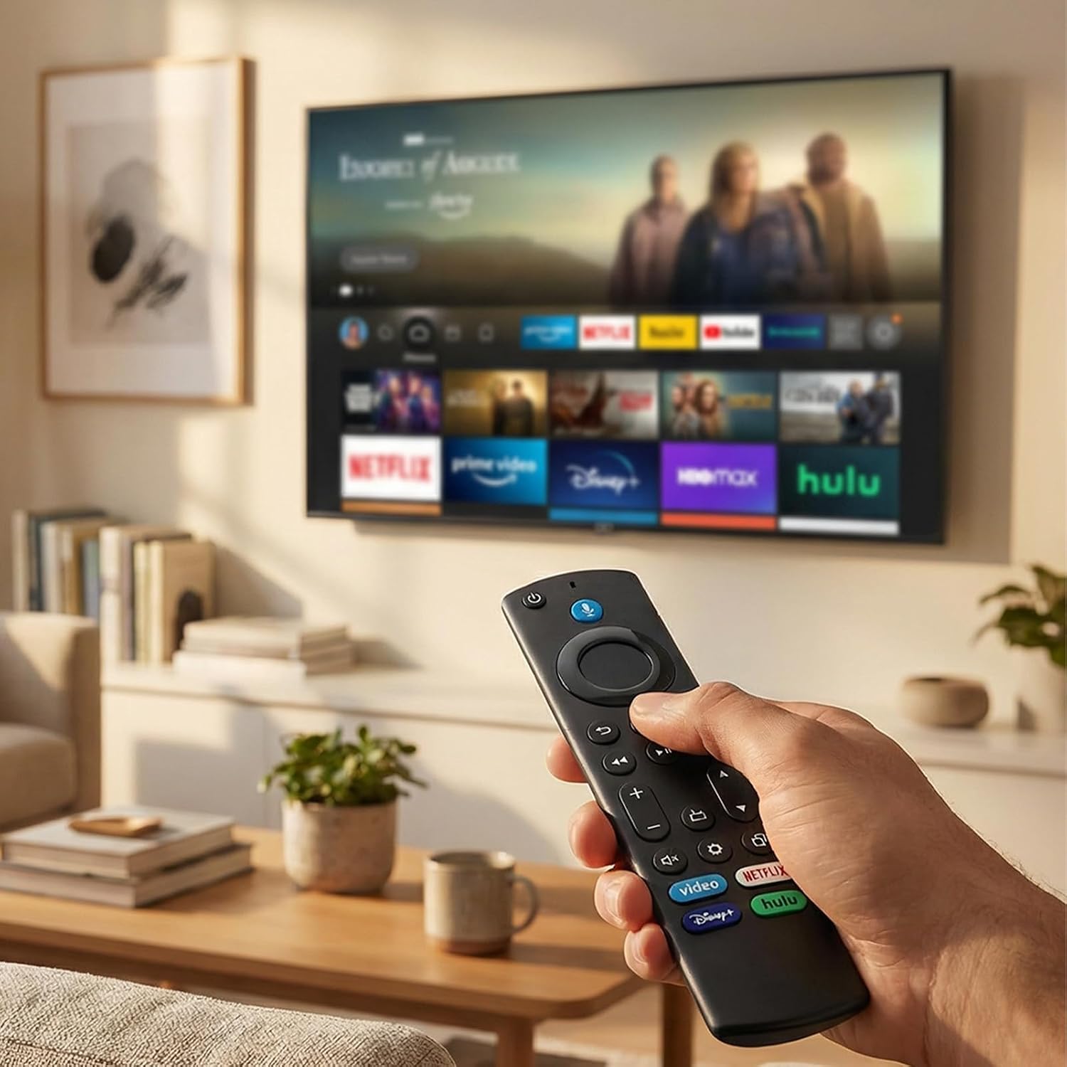 Replacement Remote for Insignia Toshiba Amazon Fire Smart TV